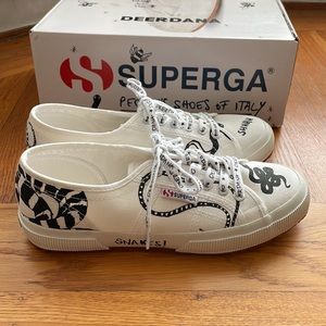 Superga NWT Deer Dana Snake 2750 Sneakers